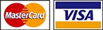 visa and mastercard logos